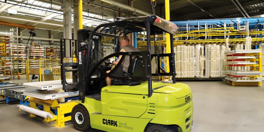 electric forklift