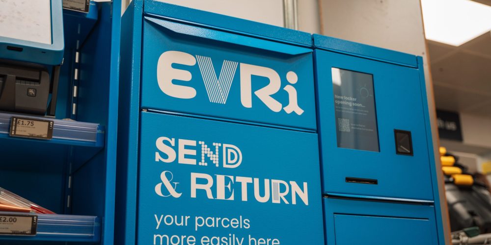 Evri parcel lockers