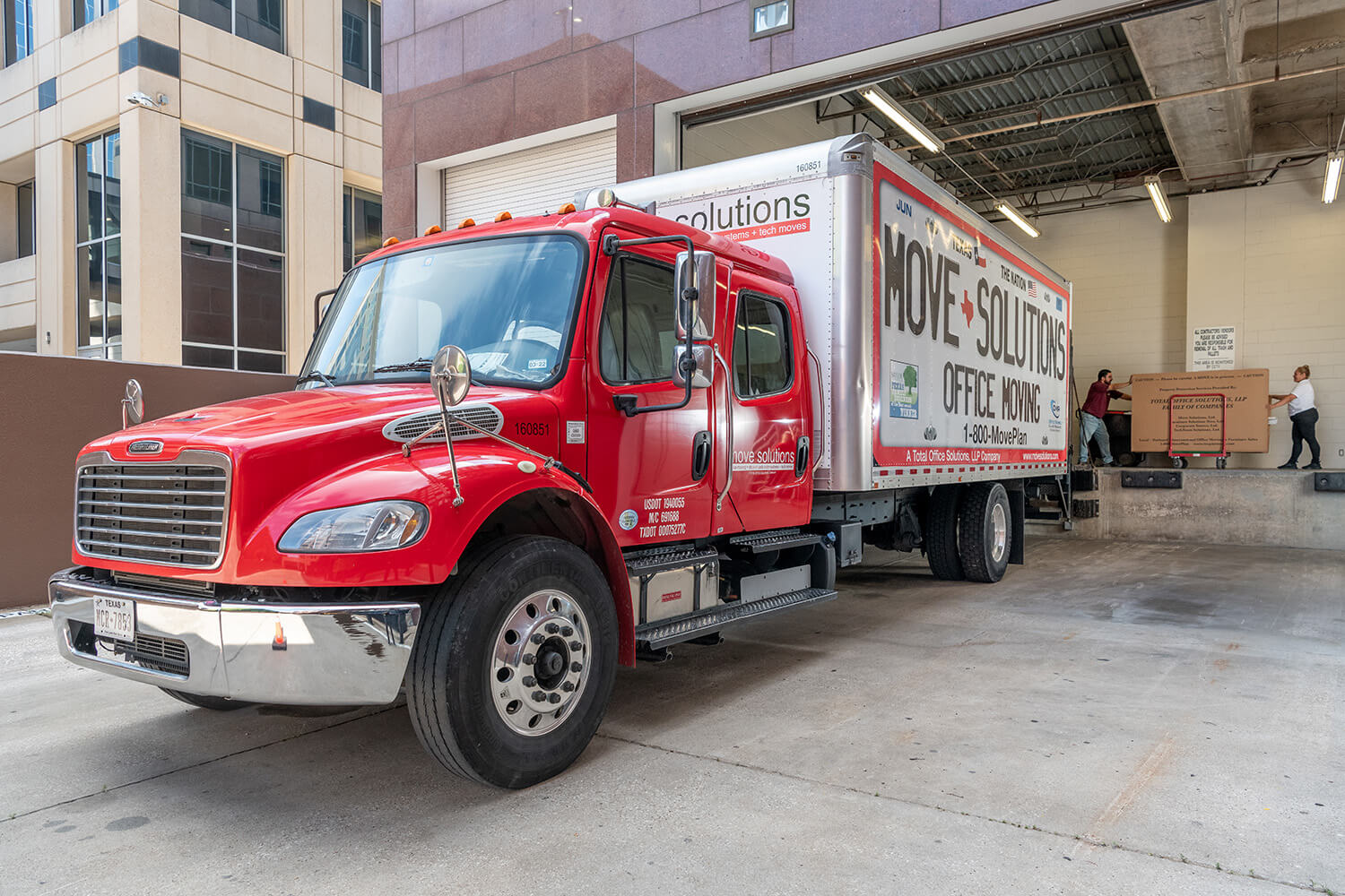 Modern-Day Moving Truck